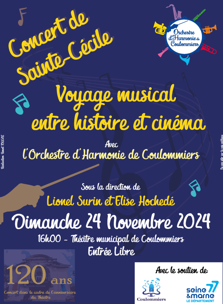 Concert de la St. Cécile 24/11/2024.